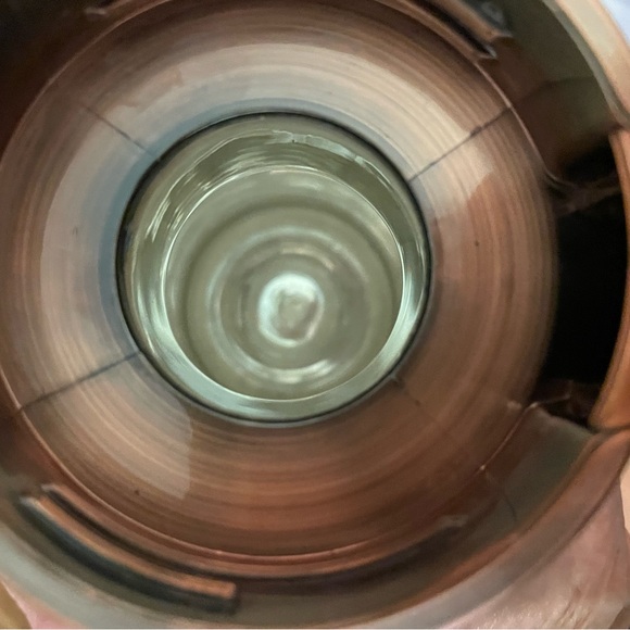 Copper Palm Tree Pitcher - Picture 6 of 13